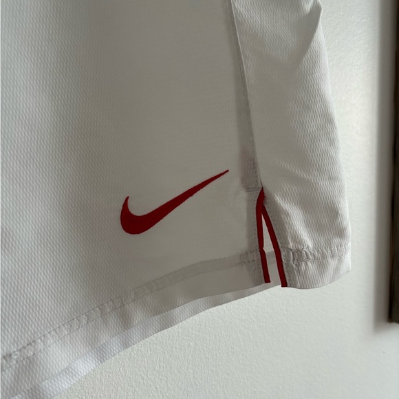 2006-2007 Vintage Arsenal FC Nike Jersey Shorts White Medium - Picture 11 of 13